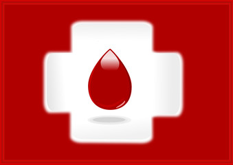Fototapeta premium blut illustration