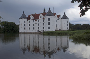 Obraz premium Schloss Glücksburg, Schleswig-Holstein,Deutschland