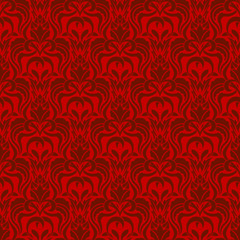 Red seamless wallpaper