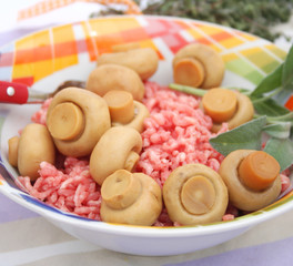 frisches fleisch