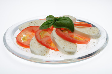 Tomaten Mozarella Salat