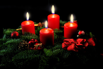 Adventsgesteck IV