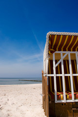 Beach Chair at Baltic Sea