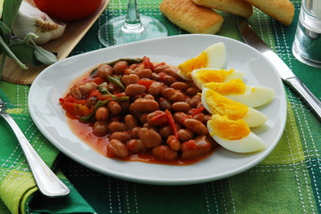 Fagioli all uccelletto - Contorni