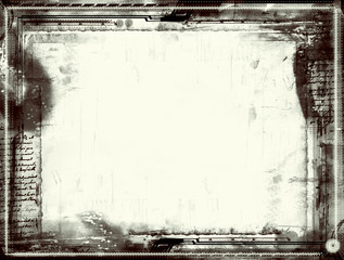 Fototapeta premium Grunge border for your images