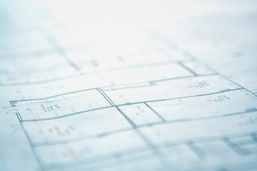 Blueprints , shallow DOF photo