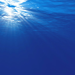 Fototapeta na wymiar Underwater Light