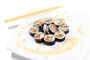 traditional japanese sushi