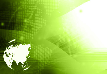 Obraz premium Asia map technology-style artwork