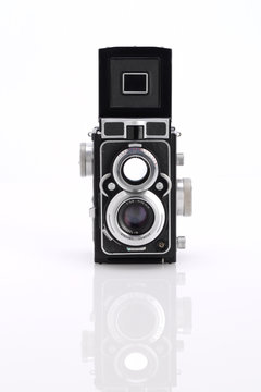 Isolated Twin Lens Reflex Camera