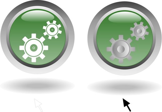 bouton cliquable 2 positions travail
