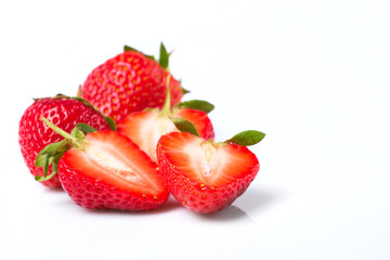 Fresh and tasty strawberries