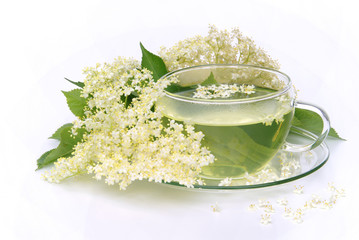 Tee Holunderblüte - tea elder flower 04