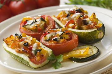 Stuffed vegetables