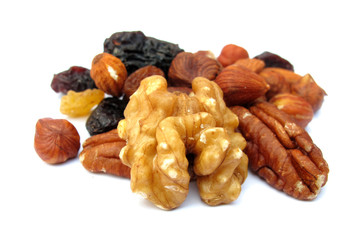 Walnut and snack food fruits