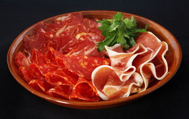 mixed bacon meat