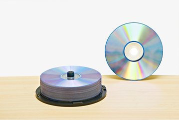 DVD  and pack of DVDs