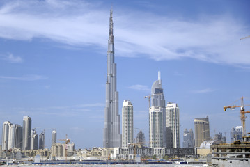 Skyline of Dubai