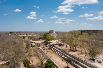 uxmal temples in mexico