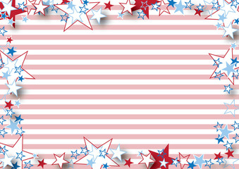Obraz premium Small Stars & Stripes