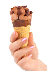 Icecream in hand