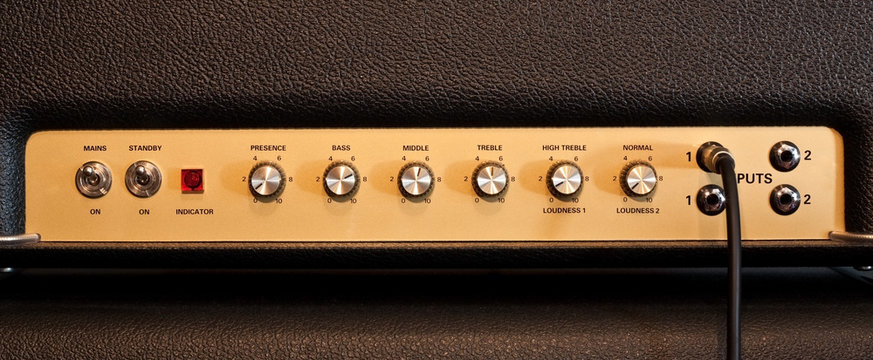 Gitarrenverst&auml;rker Front Regler