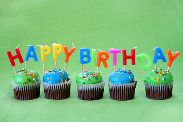 Happy Birthday Cupcakes