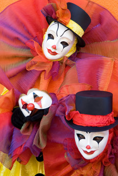 Clown faces