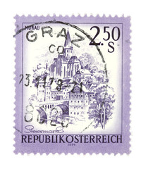 Graz postage stamp