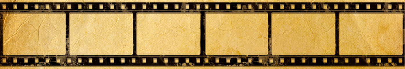 Grunge film frame with space for your images
