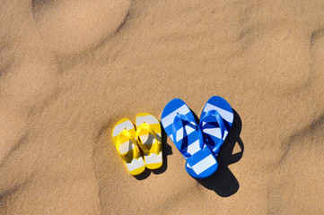 flip flop kid dad
