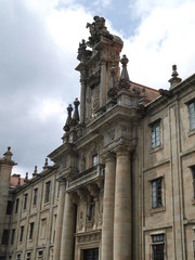 Fototapeta na wymiar Fasada seminarium w Santiago de Compostela