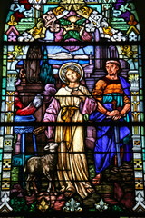 Fototapeta premium Stained glass