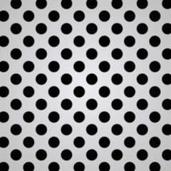 Vector metal background with holes
