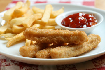 Fish Sticks and French Fries