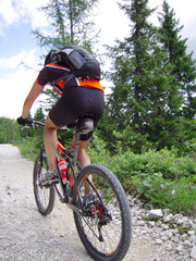 Obraz premium mountain bike