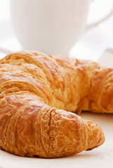 Croissant zum Frühstück