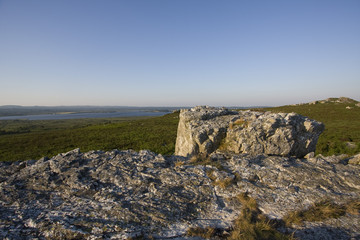 view of a landscape in brittany