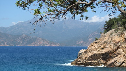 Plage corse