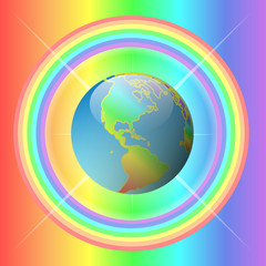 Rainbow-Planet
