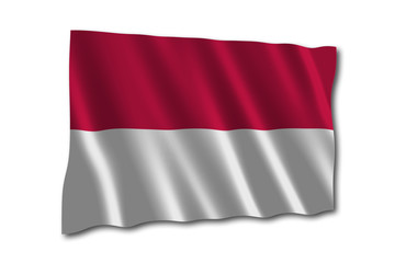indonesien flagge