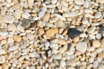 Stone pebble background