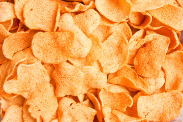 Thai style prawn crisp snack