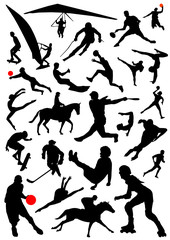 collection of sports vector 2