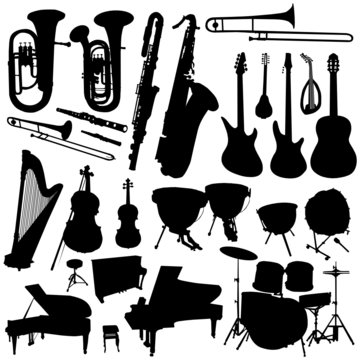 collection of music vector 2