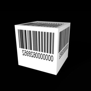 cube code barre