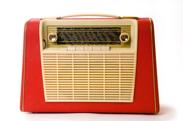 Retro portable radio