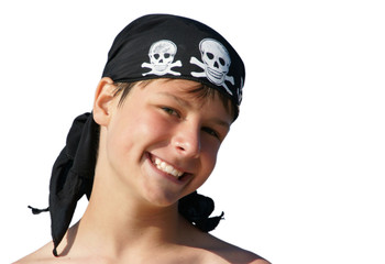 Pirat lachend
