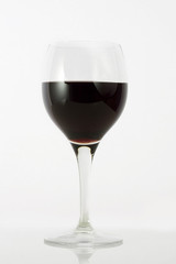 Glas Rotwein