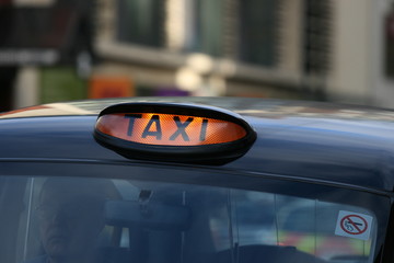 Fototapeta premium Taxi in London